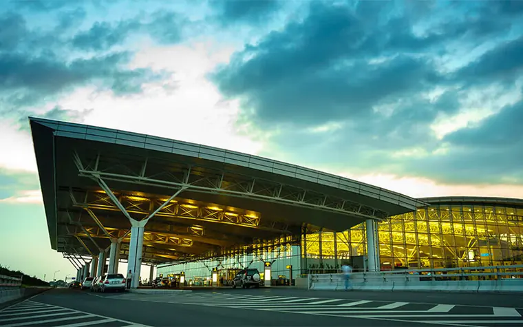 Noi Bai Airport in Hanoi