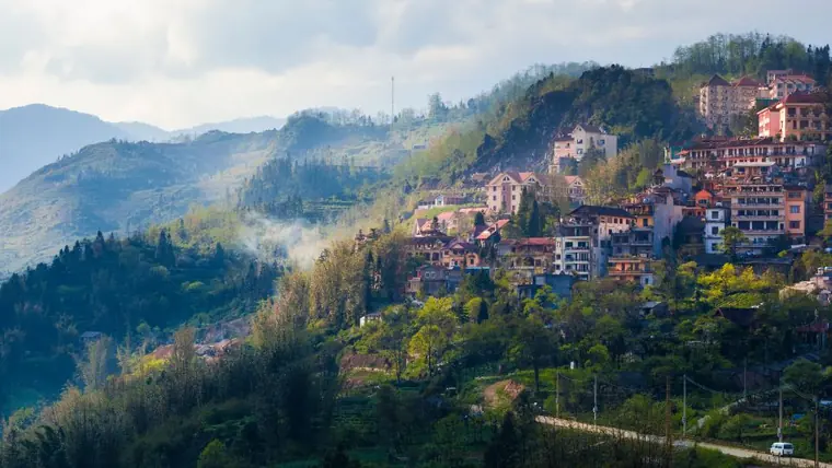Montagnes de Sapa au Vietnam